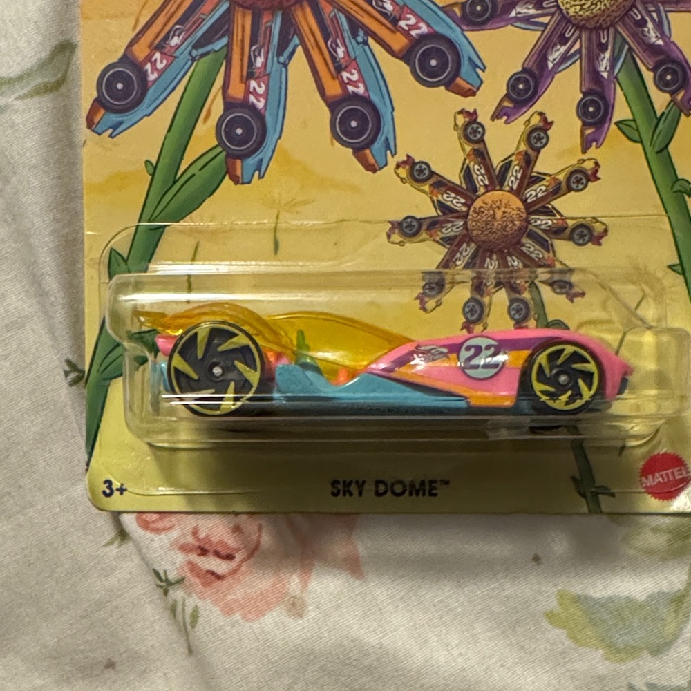 Vibrant Sky Dome Racing Car Toy